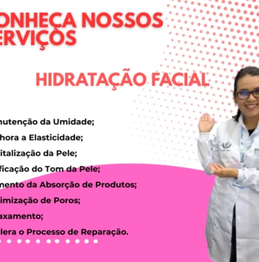 Imagem Hidratação facial
